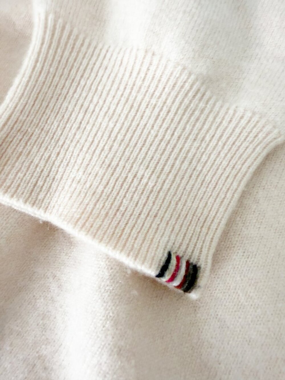 extreme cashmere x n°457 jack PALE PINK V-NECK SWEATER L - Picture 7 of 10